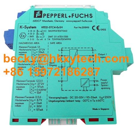 Pepperl+Fuchs KFD2-STC4-Ex1.H SMART Transmitter Power Supply KFD2-STC4-Ex1.H Safety Barriers Brand Orignal New Arrived