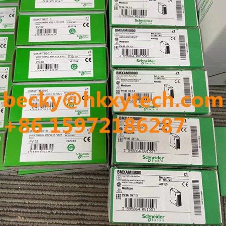 Schneider Electric BMXAMI0800 Modicon X80 Non-isolated Analog Input Module BMXAMI0800 PLC Module In Stock