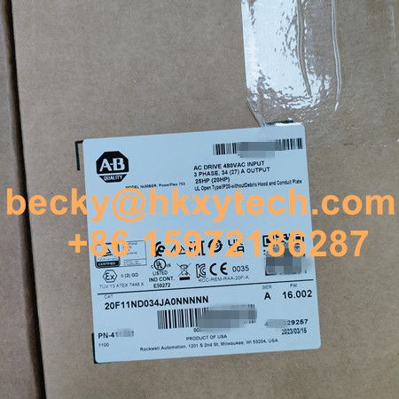 Allen-Bradley 20G11ND096JA0NNNNN PowerFlex 755 AC Drive VFD 20G11ND096JA0NNNNN Inverter In Stock